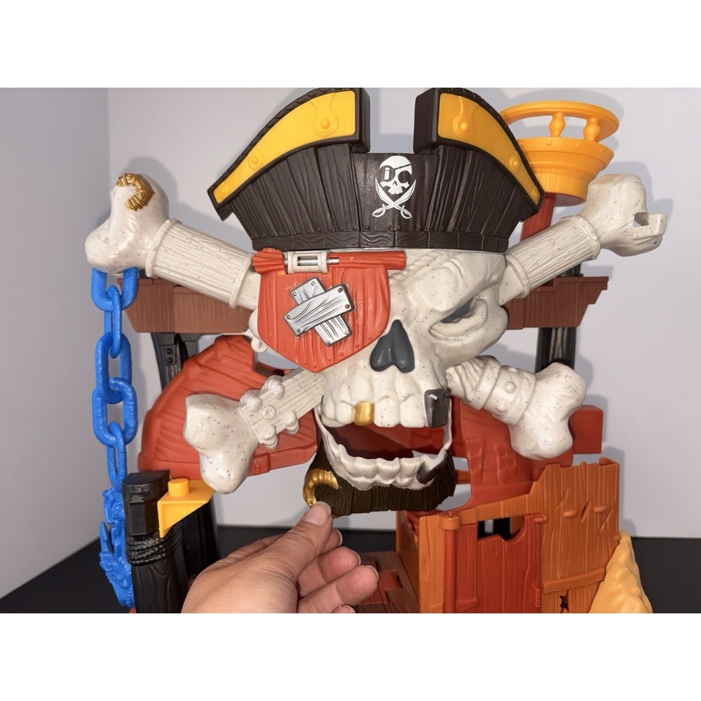 IMAGINEXT Playset Blackbeard's Lair Pirate Set No Figures 2015 Fisher-Price‎ - Picture 10 of 10